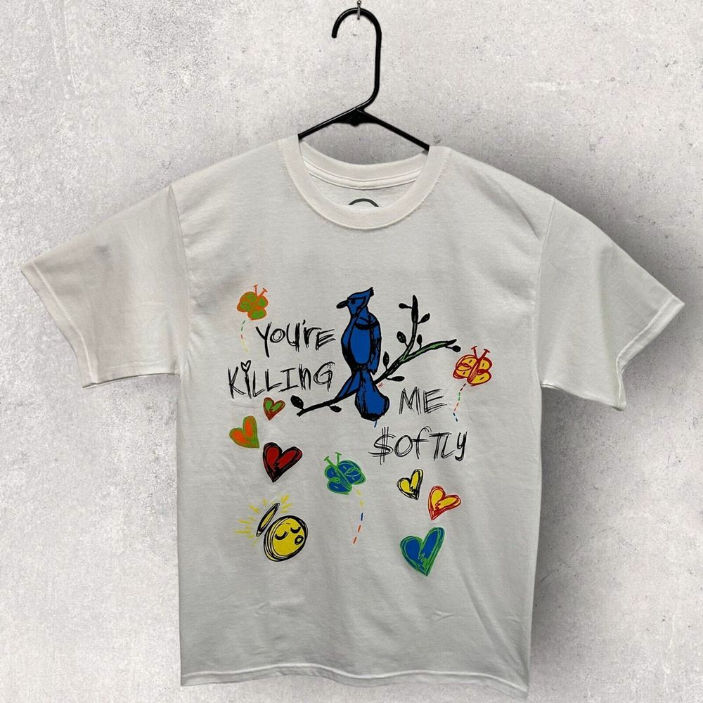 Civil Clothing You're Killing Me Men's Graphic T Shirt White Nature Birds Medium